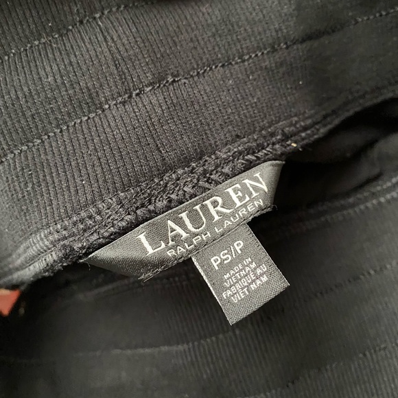 NWT LAUREN RALPH LAUREN Southwestern-Inspired Joggers (black label) S/P - Picture 5 of 5